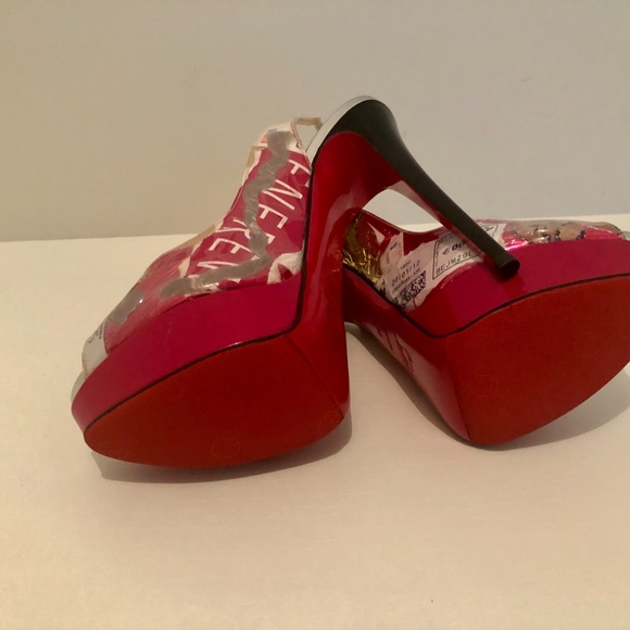 Christian Louboutin Lady Holt Trash 150 Patent - Picture 4 of 5